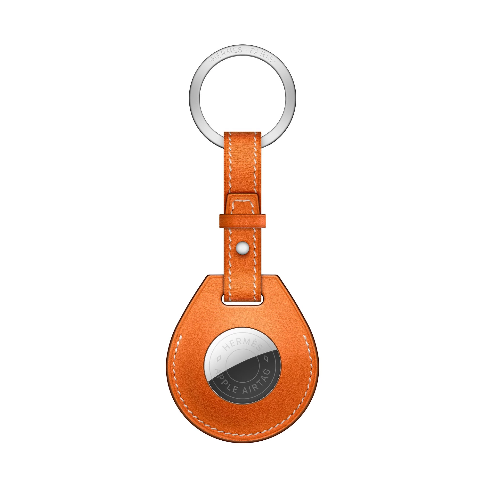 Apple AirTag Hermès Key Ring Orange (MX882)